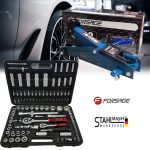 Комплект гедоре 108 части StahlMayer + Крик 2тона FORSAGE