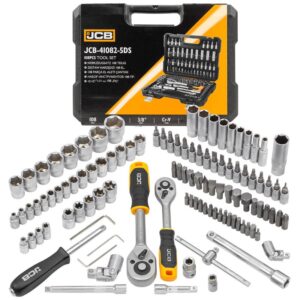Комплект гедоре 108 части 1/4 и 3/8 JCB