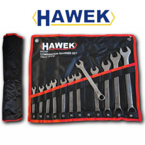 Професионален комплект звездогаечни ключове 12 части HAWEK 8-24мм