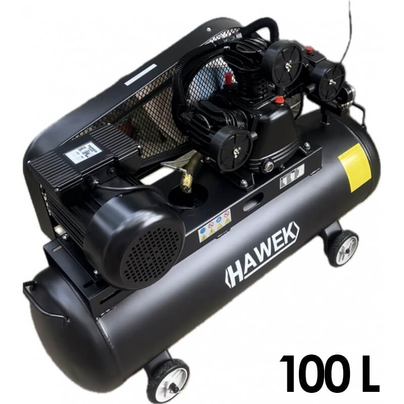 Компресор за въздух 100 литра HAWEK