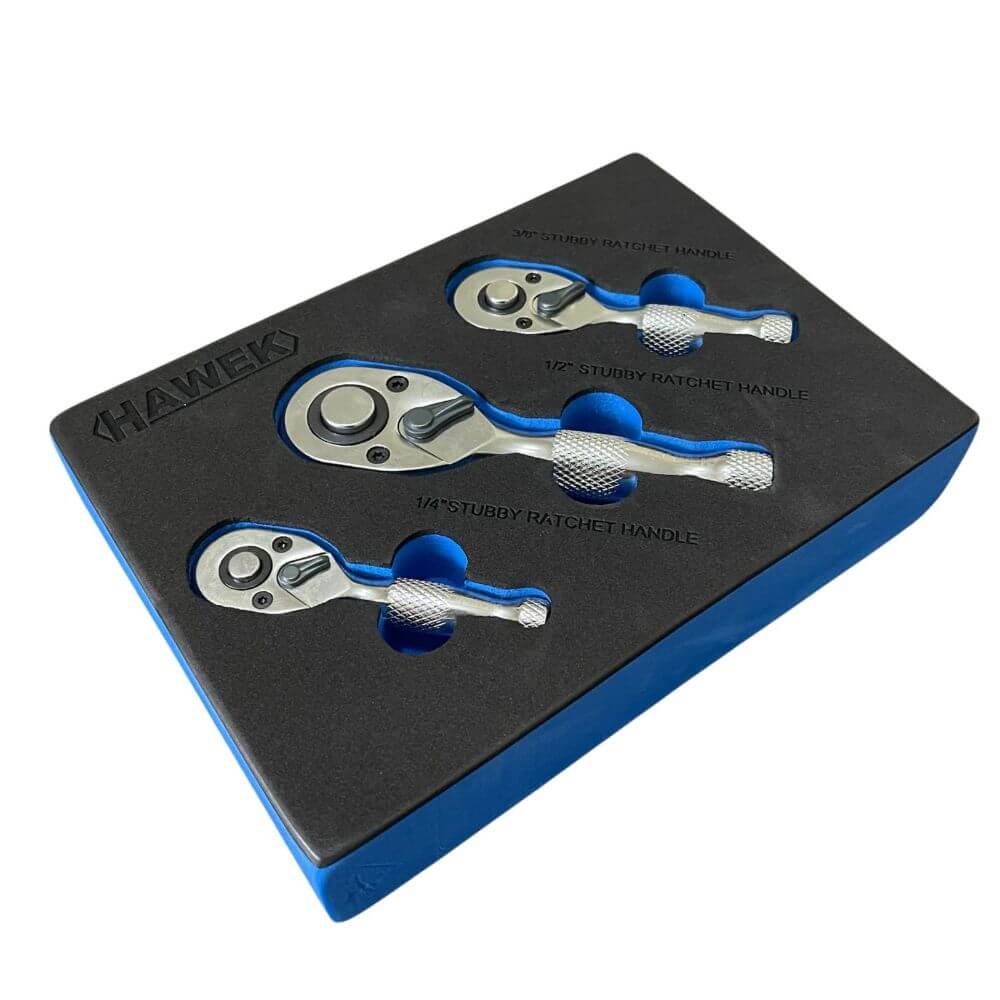 Професионален комплект мини тресчотки 3 части HAWEK