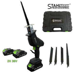 Акумулаторен саблен трион STAHLMAYER с две батерии 36V 8Ah