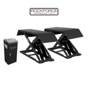 Ножичен подемник монофазен RockForce - 3 тона, 105-960мм