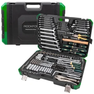 Гедоре 202+2 части 1/4", 3/8", 1/2" ROCKFORCE