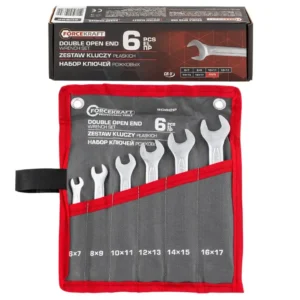 Комплект гаечни ключове FORCEKRAFT 6 части, 6-17 мм