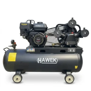 Бензинов компресор за въздух 100 литра HAWEK - 7.5 к.с.