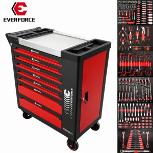 Количка с инструменти EVERFORCE с 251 части