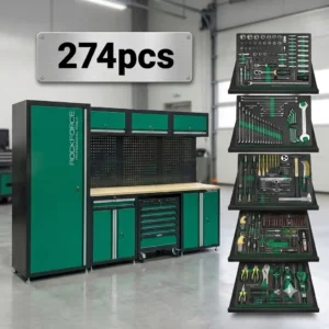 Комплект шкафове с инструменти ROCKFORCE - 274 части