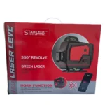 Лазерен нивелир STAHLMAYER PROFESSIONAL - 4D с 16 линии, 360°, зелен лъч и Bluetooth високоговорител - Image 8